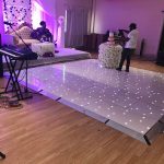 Our LED Dance Floor at a wedding.